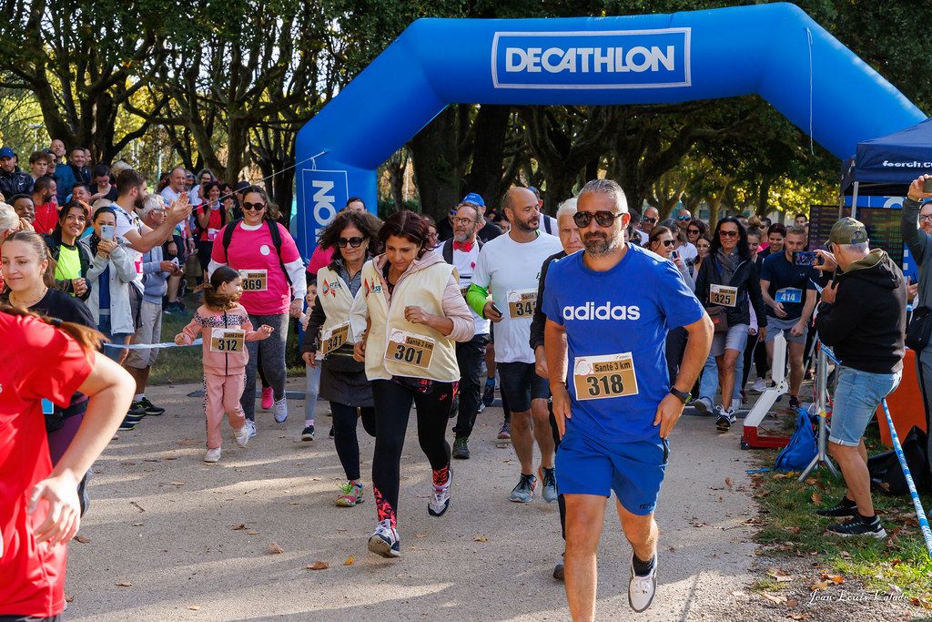 Au cœur du peloton, en pleine course